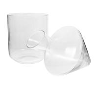 Gadpiparty Decantador de Transparente Dispensador y Cubo de, Diseño Elegante y Moderno para Vino Tinto para Servir en Fiestas y Reuniones