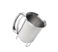 Gadpiparty Dispensador que Repostería Masa de Acero para Inoxidable Embudo de Mano, Herramienta Reduce Desorden Ofrece Alta Hermeticidad de Cocina Casera y Gofres y Magdalenas