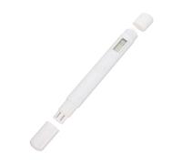 Gadpiparty Probador de Agua Modelo Cr1225 Bolígrafo Detector de Agua Portátil de Plástico Blanco Pila Botón Incluida Prueba Pureza Potable para Piscinas E Hidroponía