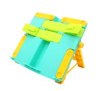 Gadpiparty Soporte Atril Plástico y Portátil Retráctil para Libros de Pp de Lectura Ajustable Color Verde Claro para Estudiantes Adecuado para Casa y Escuela
