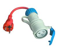 Gaestopas - Clavija +base 2 polos+tierra 16a cee +cable .0,2mm