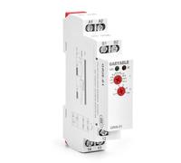 GAEYAELE Relé de monitoreo de corriente Relé de protección de sobrecorriente de sobrecorriente (1.6-16A,AC/DC24V~240V)
