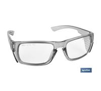 Cofan Gafas de seguridad | Gafas de protección graduadas | Protección contra impactos y proyecciones | Lente monofocal | Conformes con la norma EN 166 (1,5)