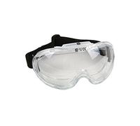 Gafas de seguridad con campo de gran visión panorámica | Gafas de proteccion antivaho |Protección ocular con sellado que protege contra líquidos. polvo. gases y vapores. Resistente a los arañazos.