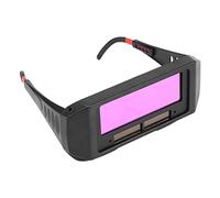 Gafas de soldador Oscurecimiento automático solar PC (lente) ABS Soldadura TIG Gafas MIG Ojos de soldador Gafas para soldadura con gas Soldadura de acero Corte Soldadura