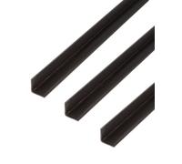 GAH-Alberts 423896 432829 - Perfil angular (acero, 1000 x 25 x 3,0 mm, 3 unidades)