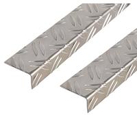 GAH-Alberts 497422 468927 - Perfil angular (2 unidades, aluminio, 1000 x 65,6 x 35,5 mm)