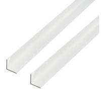 GAH-Alberts 498214 473662 - Perfil angular de aluminio (1000 x 40 x 40 mm, anodizado), color plateado