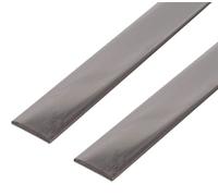 GAH-Alberts 499099 485344 Barra plana en calidad premium de acero inoxidable de 1 m de largo y 20 mm de ancho | 2 unidades