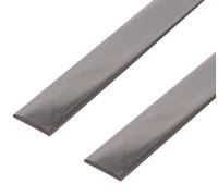 GAH-Alberts 499105 485351 Barra plana en calidad premium de acero inoxidable de 1 m de largo y 25 mm de ancho | Juego de 2 unidades
