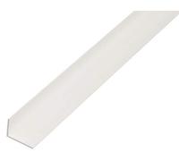GAH-Alberts 499211 485856 - Perfil angular de plástico (1000 x 25 x 15 mm, 22 unidades), color blanco