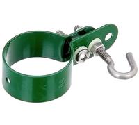 GAH-Alberts 655624 Abrazadera para barra de tensión trenzada, galvanizada, verde, diámetro 50 mm