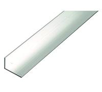 GAH-Alberts Perfil angular de aluminio 497521 470302, natural, 1000 x 15 x 10 mm, 7 unidades