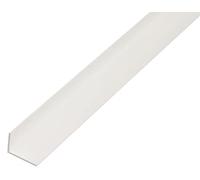 GAH-Alberts Perfil angular de plástico 498726 479220, blanco, 1000 x 20 x 10 mm, 22 unidades