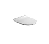 Gala Emma - Asiento Fijo para el Inodoro, Incluye Kit de Fijación y Bisagras de Acero Inoxidable, Color Blanco, Medidas 38 x 5 x 43.8 cm - Modelo G5166401