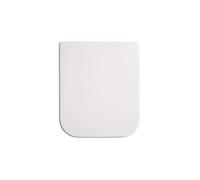 Gala Emma Square - Tapa y Asiento Amortiguado Inodoro - Forma Cuadrada - Cierre Suave - Incluye Kit Fijación - Bisagras Acero Inoxidable - Fácil Limpieza - Color Blanco