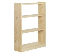 Astigarraga Estantería librería Gala 4 baldas madera maciza de pino 120,7x79,6x25 cm