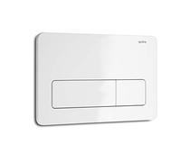 Gala Pulsador de doble descarga Eon3, color blanco, 25 x 16 x 3,3 centímetros (referencia: 5056301)