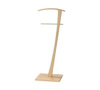 Galán de noche de Herdasa, modelo LINDES, en madera de haya lacada Natural Medium