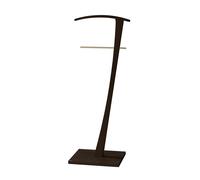 Galán de noche de Herdasa, modelo LINDES, en madera de haya lacada Wengué Medium