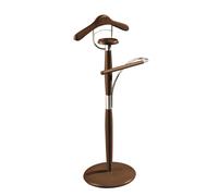 Galán de noche de Herdasa, modelo MILANO, en madera de haya lacada Nogal Medium