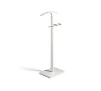 Galán de noche de Herdasa, modelo SMART, en madera de haya lacada White Medium