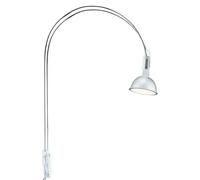 Galeria Aplique LED para espejo II (4 W, L x An x Al: 18 x 2,5 x 30 cm, Cromo, Blanco cálido)