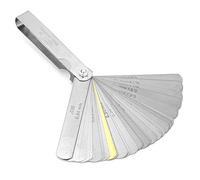 Galga de Espesores, Calibre de Espesores de 32 Cuchillas, Relleno de Espacios Métricos, Calibre de Espesor de 0,04-0,88 Mm para Herramienta de Medición, Galgas de Espesores