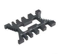 Galgas de Espiga Aluminio para Sierra de para mesa Precisión | Medición precisa de huecos, aleación aluminio , escala e para imperial, para ideal uniones exactas(Black)