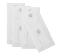 GALPADA 4 Piezas de Bloques de Sellado para Ventanas Correderas de Pvc Blanco Adhesivo Fuerte y Aislamiento Térmico para Puertas y Ventanas