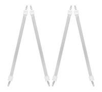 GALPADA 4 Piezas Elemento Calefactor de Tubo de Cuarzo Blanco de 26cm | Repuesto Cerámico Cuarzo, Calentamiento Rápido, para Taller y Reparaciones de Invierno