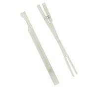GALPADA Abrazadera de Silenciamiento Profesional de Nailon Blanco para Afinación de Piano, Herramienta de Sordina para Agudos, Accesorio Compacto para Técnica de Afinación y Reparación