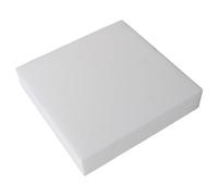 GALPADA Almohadilla de Espuma Soporte y Retención de Forma para Sofá de Alta Densidad, Cuadrada, Color Blanco Adecuado para Tapicería y Reemplazo de Muebles en Otomán y Sofá