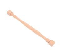 GALPADA Balaustre Decorativo Diseño Pequeño de Puente de Madera Beige Postes de Balaustre sin Pintar para Proyectos de Bricolaje y Mejora del Hogar para Mantenimiento y Decoración