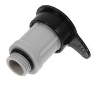 GALPADA Bomba adaptadora de Aire para Piscina elevada, válvula para Piscina, plástico y Goma, Compatible con Piscina elevada, para inflado