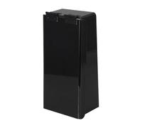 GALPADA Cubierta Protectora para Teclado Estructura de Ajuste Preciso y Timbre de Puerta Exterior Resistente al Frío y Lluvia en Plástico Negro para Seguridad en Accesos