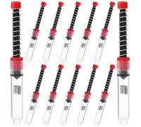 GALPADA de Absorbentes de Tinta 3.4mm para Pluma Estilográfica de Plástico y Diseño Estable 12 Piezas Función Práctica para