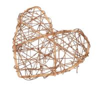GALPADA Guirnalda de Madera en Forma de Corazón para Decoración DIY, Ligera y Fácil de Colgar, Adecuado para Sala de Estar y Bares Diseño Natural y Único