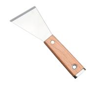 GALPADA Herramienta de Acero Duradera Habitaciones para Sólida Decorar Cortador Masilla Inoxidable Mango de Madera y Limpiar Suelos Interiores