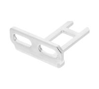 GALPADA Interruptor de Seguridad para Puerta Vertical con Pasador de Llave, Cierre Seguro de Hierro Plata, Protección para Tiendas y Hogares