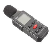 GALPADA Medidor de Nivel de Sonido Sonómetro Digital S8607 Portátil, Negro, Plástico, 3 Pilas Aaa Incluidas, para Medición de Ruido y Uso Prolongado