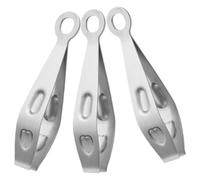 GALPADA Pinzas de Acero Inoxidable para Extracción Rápida Pelos para Quitar Pelo de Cerdo y Aves, Accesorio de Cocina Práctico 3 Piezas