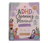 GALPADA Planificador y Soporte de Funciones Ejecutivas de Limpieza para Adultos con Diseño Adaptado en Papel para Oficina y Hogar