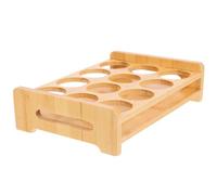 GALPADA Portabotellas y Compartimentos Múltiples con Diseño de Vino y Bandeja para Servir Tazas de para Fiesta y Bar