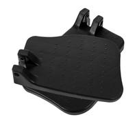 GALPADA Reposapiés 1 Par de Alta Resistencia Silla de Ruedas para Material Pp Negro, Diseño Soporte de Barra para Reducir Carga del Cuidador