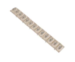 GALPADA Silicona Conductora para Teclado de Teclas Reparación de Órgano Electrónico Contacto Estable para Piano Digital y Mejora del Sonido