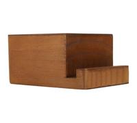 GALPADA Soporte Discos Vinilo de Madera Diseño Rústico y Simple para Almacenar y Exhibir Vinilos en Escritorio o Dormitorio