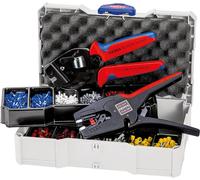 Gama de crimpado KNIPEX Knipex para casquillos terminales 1252 piezas