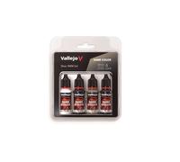 GAME COLOR 72394 SILVER NMM COLOR SET 4 COLORES 18 ML de Acrylicos Vallejo