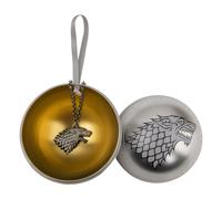 Game of thrones bola de navidad con collar stark